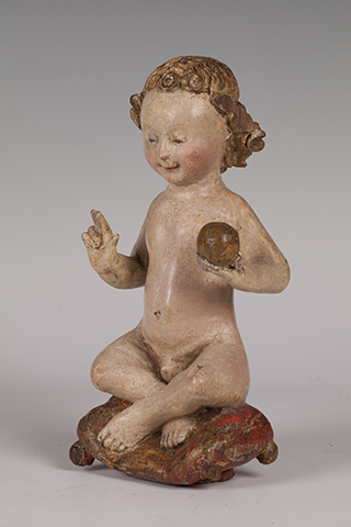 4. Zittend Christuskind, Mechelen, begin 16e eeuw, Museum Catharijneconvent, Utrecht