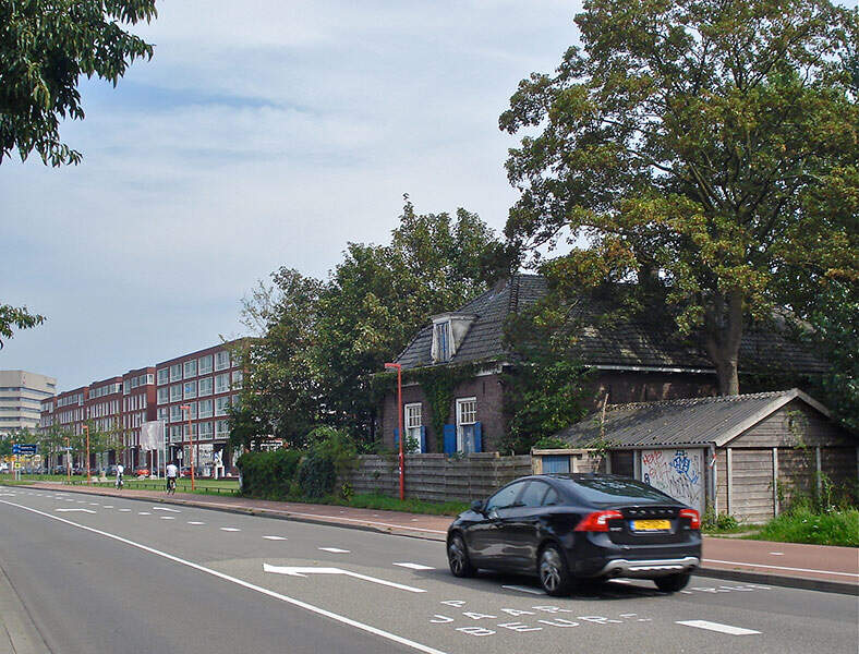Het 'Huis van Mien' aan de Van Zijstweg. Van Zijstweg