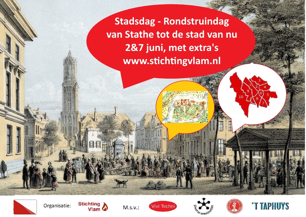 A Vlam Stadsdag flyer liggend A4