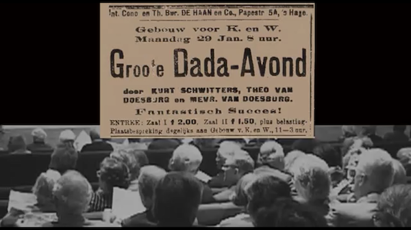Groote Dada avond 29 januari 1923