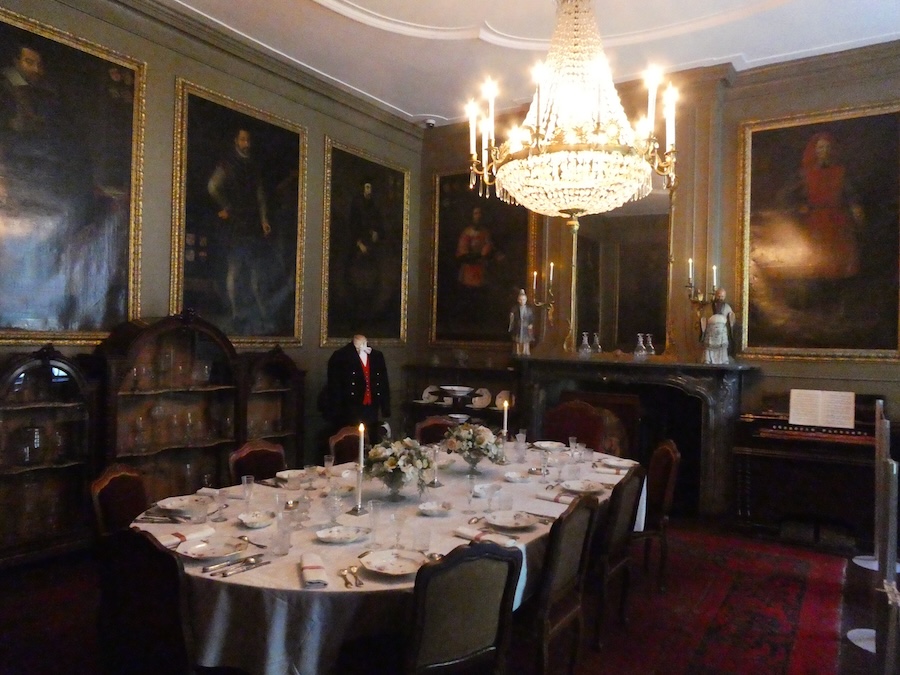 Eetkamer in Slot Zuylen