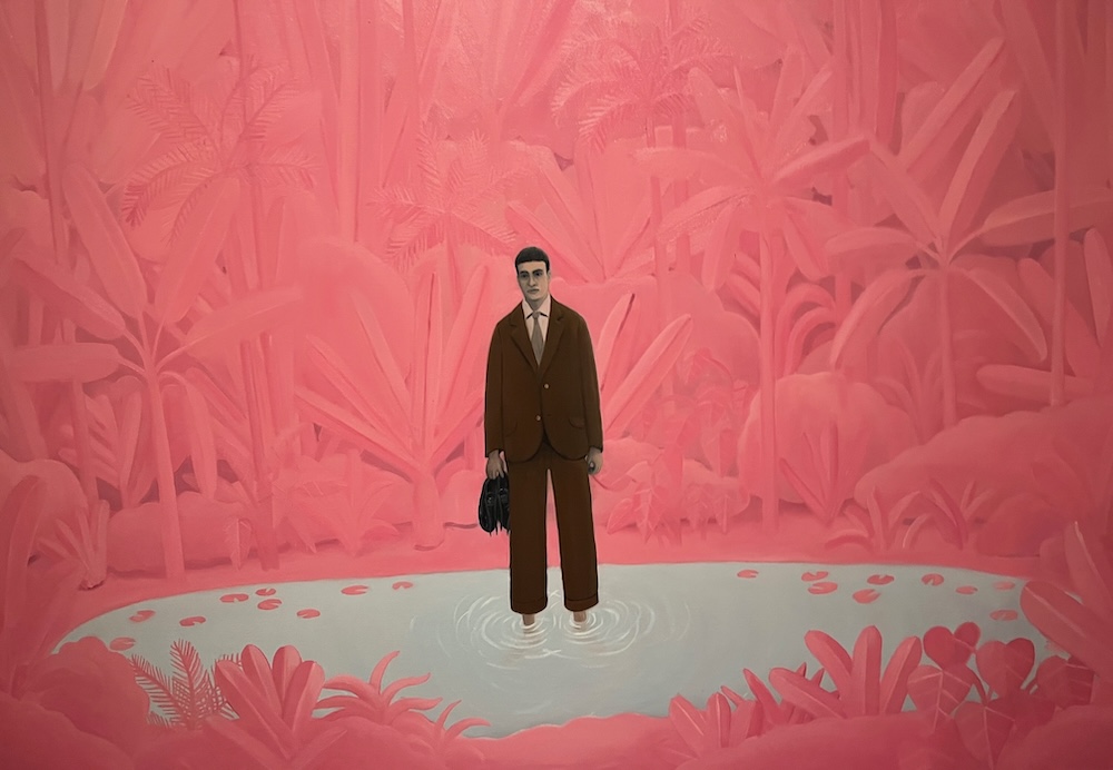 Pink Mirage Ben Siedsens de tegenstelling tussen mens en natuur 2024