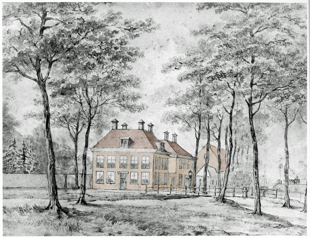 Fabrikantenwoning en steenfabriek van weduwe Rose