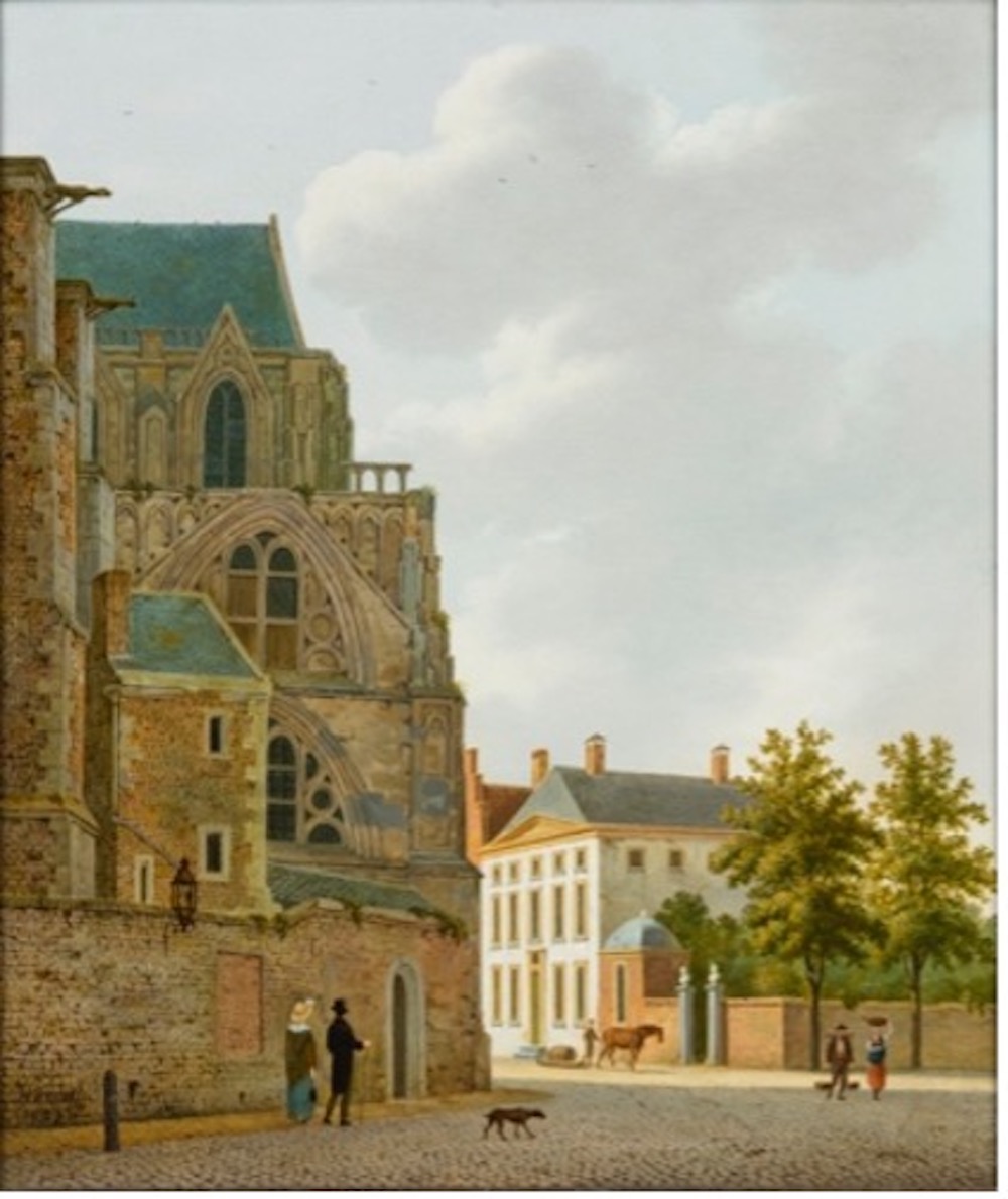 Hendrik van Oord Achter de Dom en de Domstraat