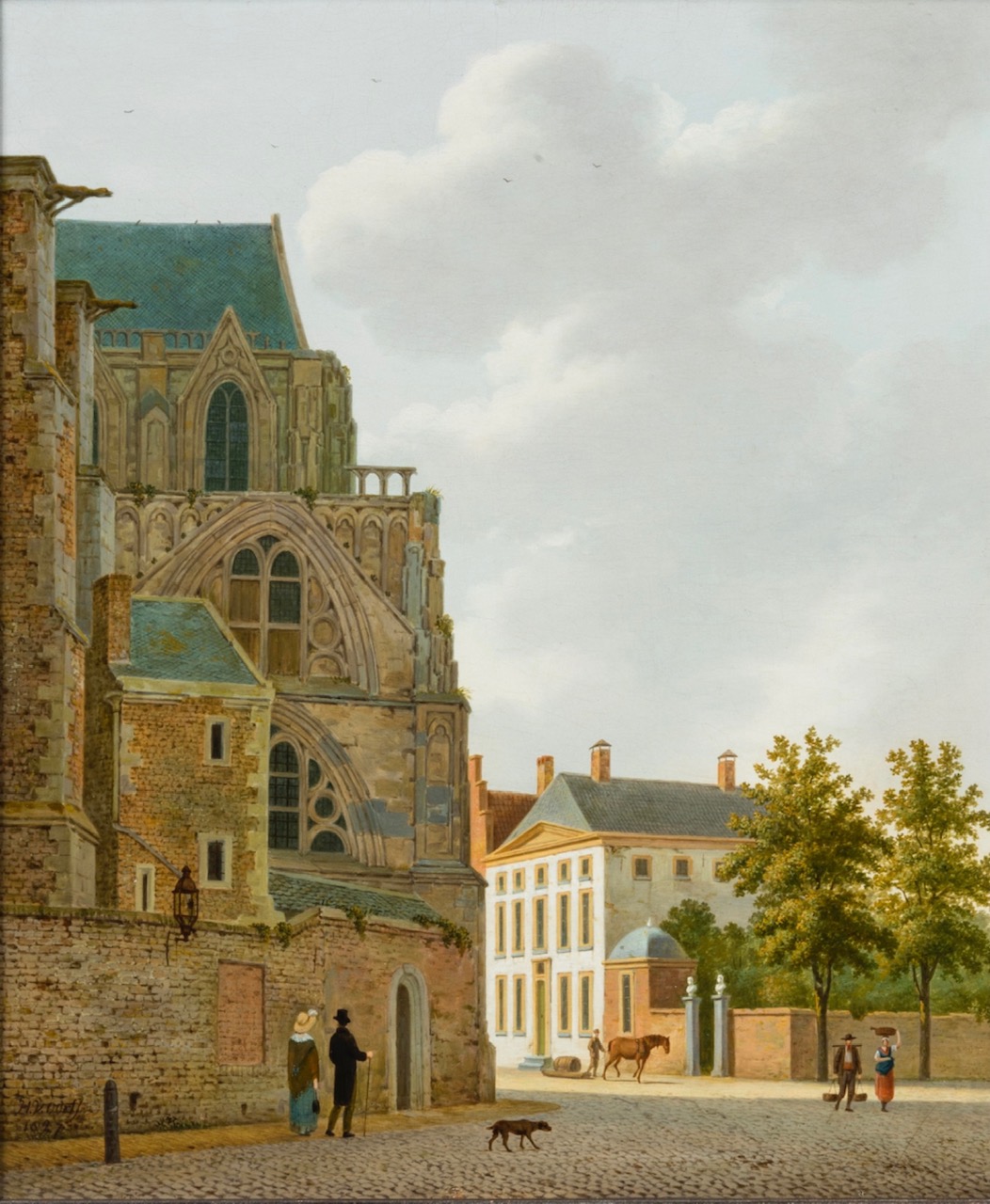 Hendrik van Oord Achter de Dom en de Domstraat