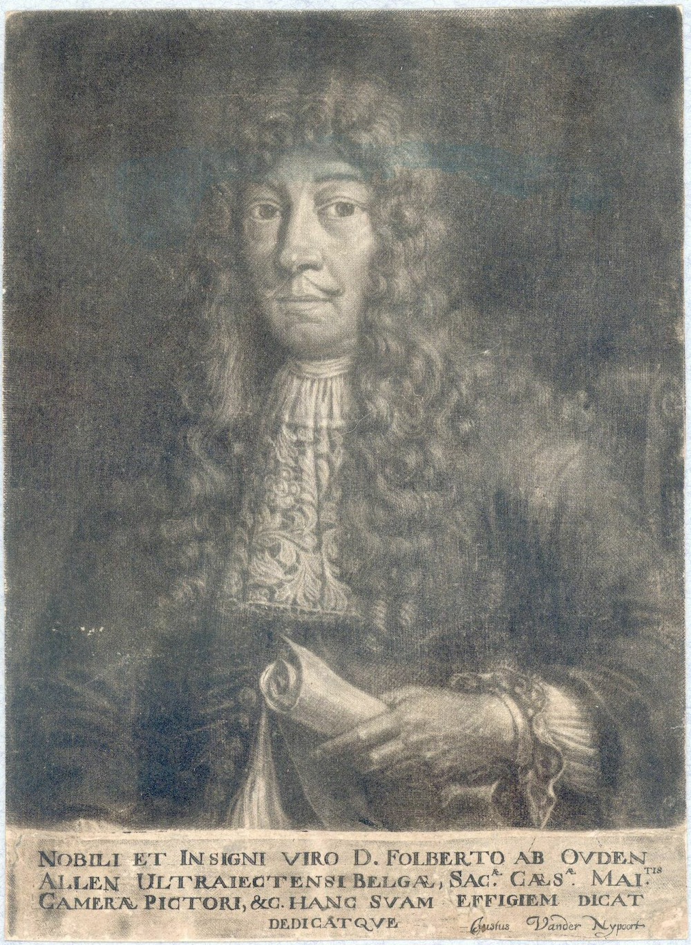 Portret Folpert van Ouwenallen door Justus van der Nypoort Het Utrechts Archief