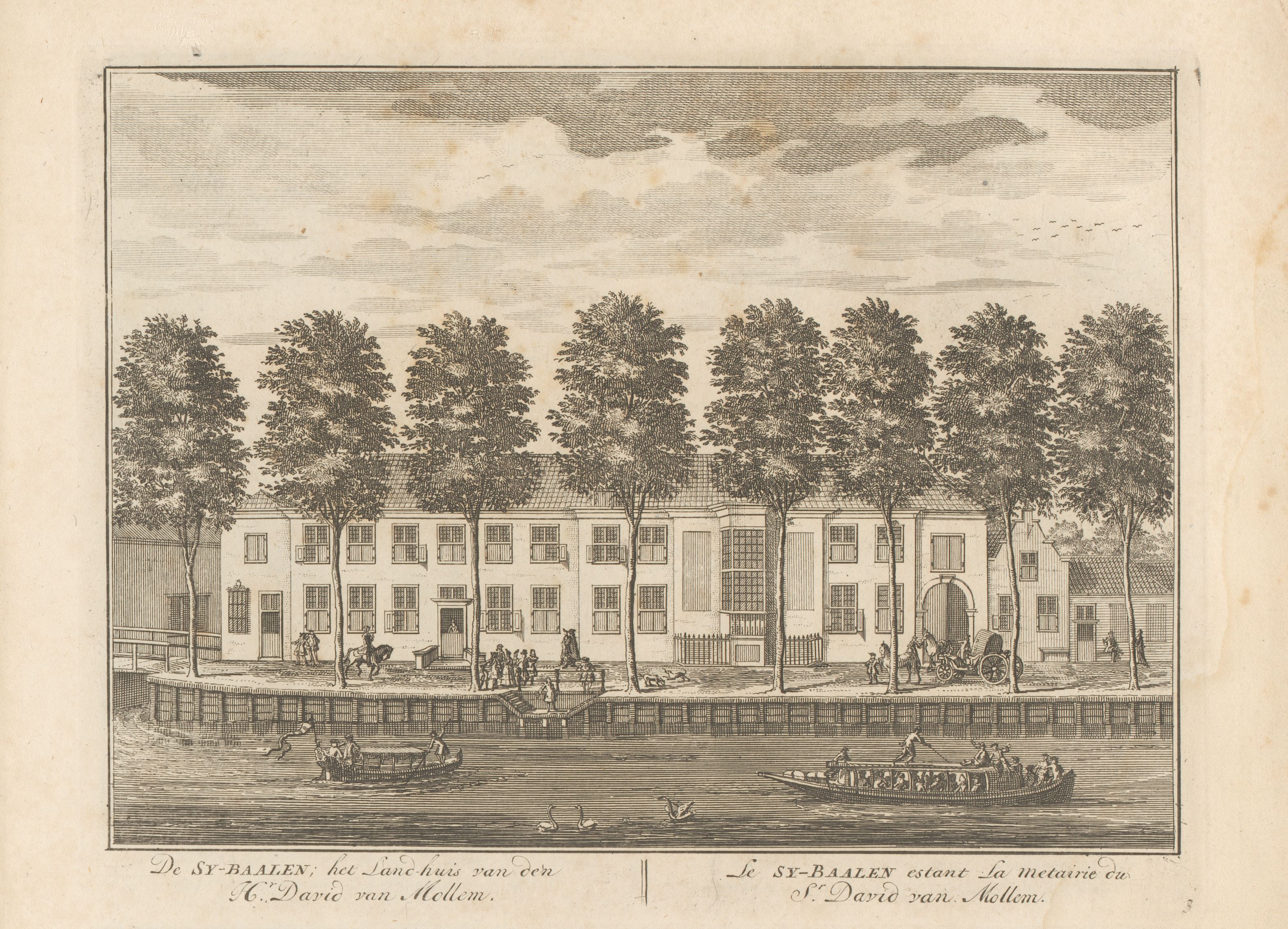 buitenplaats Zijdebalen aan de Vecht Danil Stopendaal 1790 Rijksmuseum