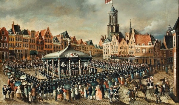 Bediging Van Burgergecommitteerden Op De Neude Te Utrecht Augustus 1786 Centraal Museum