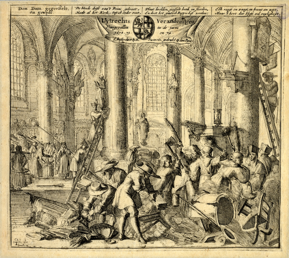 Den Dom gegeeselt van den Aveelen 1672