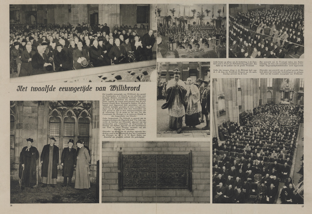 Nationale herdenking van de 1200 ste sterfdag van Willibrord 1939 1