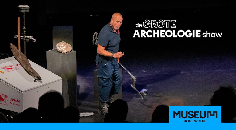 Campagnebeeld van de Grote Archeologieshow op 25 juni 2025