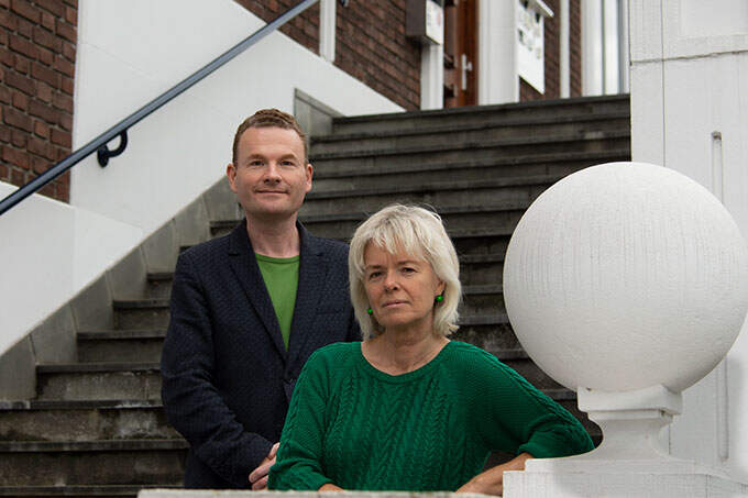 Arjan den Boer en Bettina van Santen Arjan den Boer en Bettina van Santen